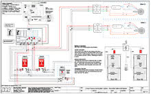 482R-KIT Wireless Push Plate Switch Kit - ROUND Switches