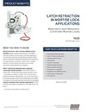 Z7700 Series - Motorized Latch Retraction Mortise Locksets with