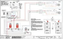 482R-KIT Wireless Push Plate Switch Kit - ROUND Switches 