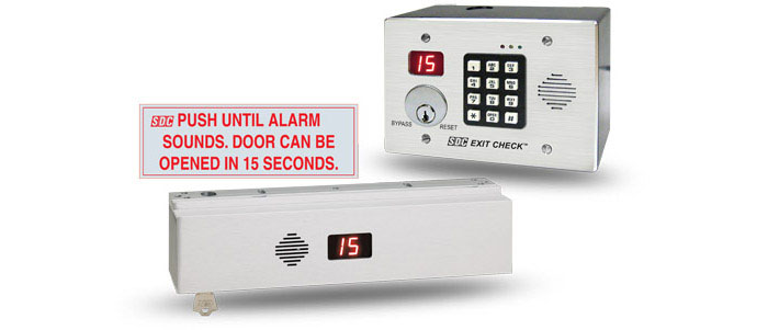 NEW Positive Lock TDL-1 Time Delay Delayed Egress Controlled Exit Alarm Device 