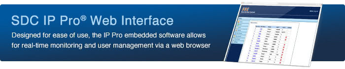 SDC IPPro Web Interface Demo
