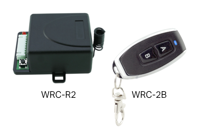 WRC Series 2 Channel Wireless 433MHz Transmitter & Receiver 