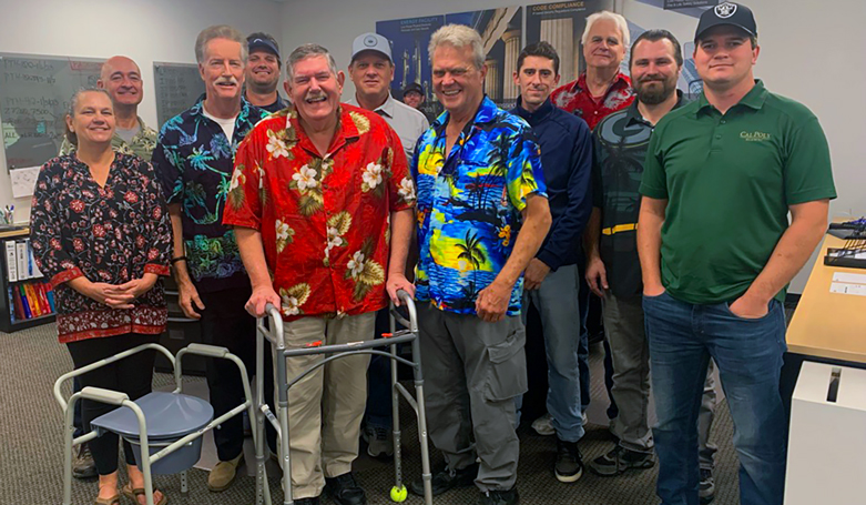 LES NEAL CELEBRATES LAST DAY AT SDC AND IN THE INDUSTRY!