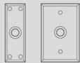 450 Exit Switch: Vandal round push button.