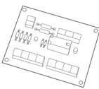 ACM-1 Six input control relays