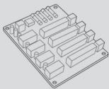 CR4 Four station control relays