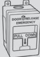 Diagram of Series EP493: Explosion Proof Emergency Pull Station with a pull-down lever.