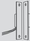 MC-4M Concealed magnetic contact