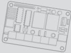 UR-1 microprocessor-based door controller circuit board