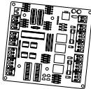 UR2-4 microprocessor-based door controller circuit board