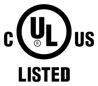 cUL us Listed mark