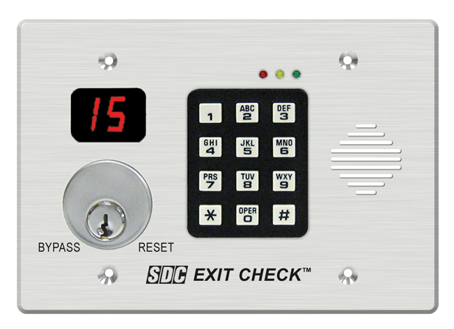 SDC ExitCheck 101-DE / 101-KDE delayed egress controller