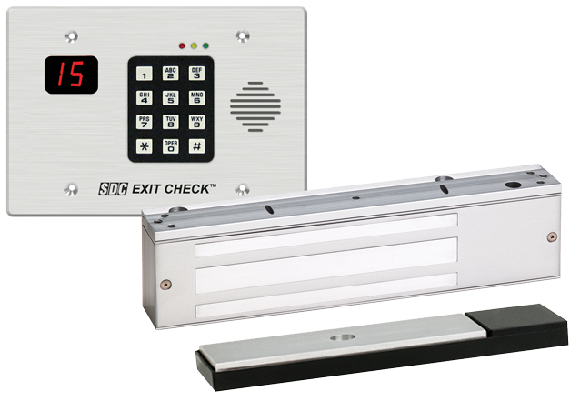 SDC 1511S/1511T integrated delayed egress lock