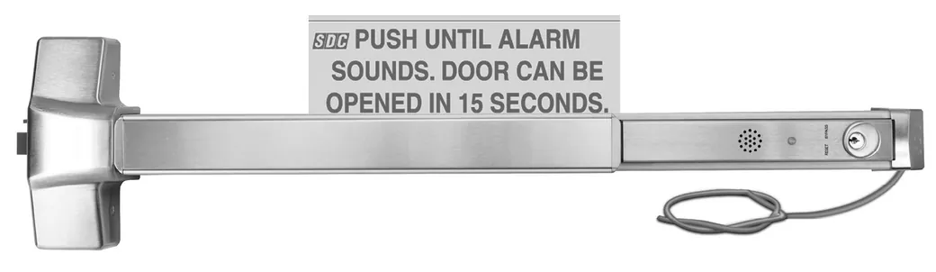 SDC S6100-101 Rim delayed egress exit device