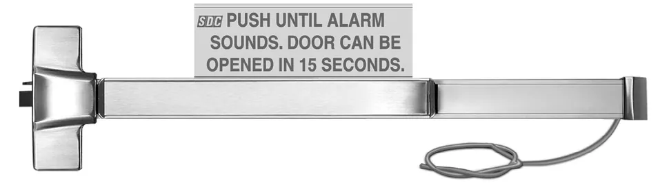 SDC S6000-DES Series slave rim exit device