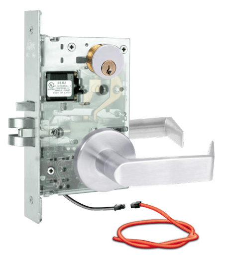 SDC 7600 Series motorized latch retraction mortise lock