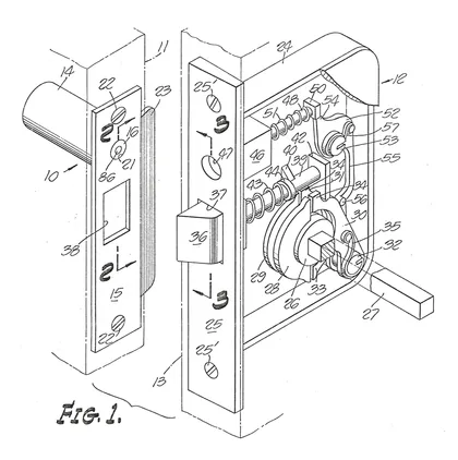 Original 1973 HiTower patent drawing