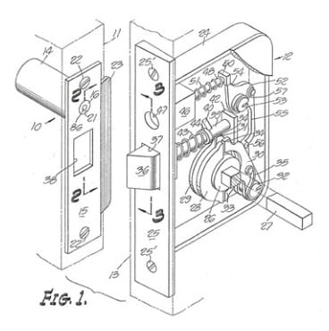 Original 1973 HiTower patent drawing