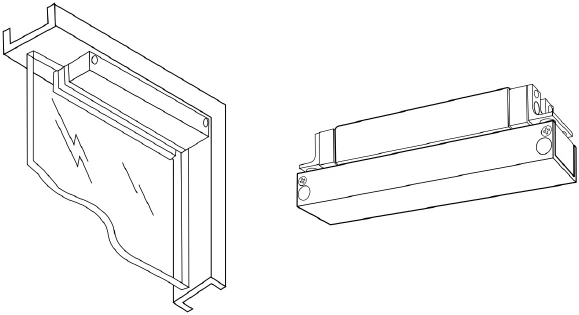 HiShear 1562SCHDBV and 1562SCHDB3/4V with Herculite door bracket for glass doors without a top rail