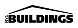 NYC Department of Buildings MEA Listed mark