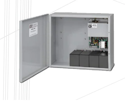 SDC hybrid access control power supply enclosure with battery backup