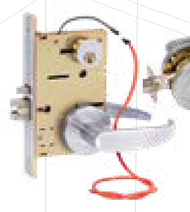 Electrified mortise lockset