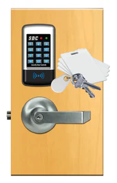 Standalone electric lockset with keypad