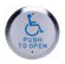 ADA push-to-open accessibility icon